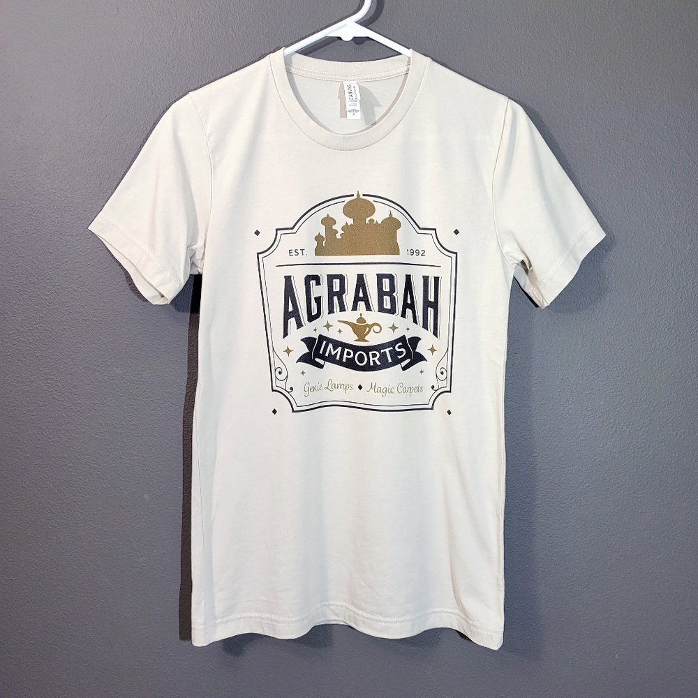 Disney Aladdin Agrabah Imports tee shirt, Magic Lamp, Genie